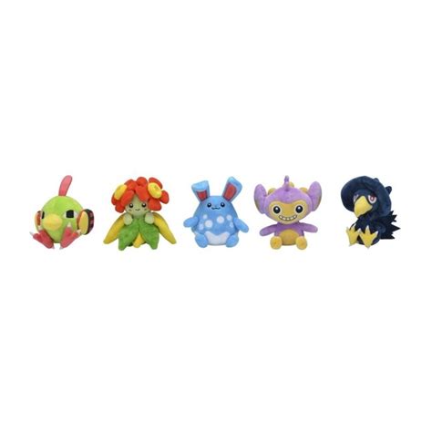 Bellossom Sitting Cuties Plush In Pok Mon Center Uk Official Site