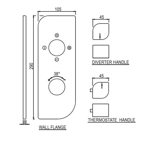 Alive Aquamax Exposed Part Kit Of Thermostatic Shower Mixer Jaquar Global