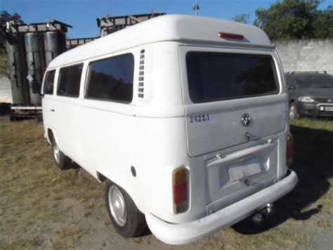 Leil O Online Vw Kombi Branca Alco Gasol Frota