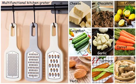 Amazon Pack Cheese Grater With Handle Multi Purpose Kitchen Food