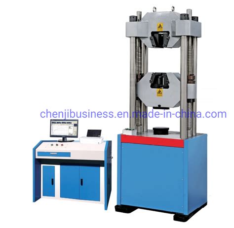 1000kn 600kn Servo Control Hydraulic Loading Traction Testing Machine