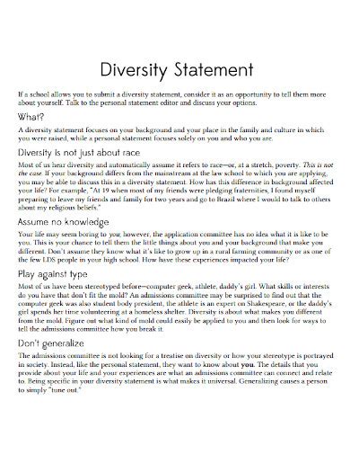 9 Law School Diversity Statement Examples Harvard Cultural Stanford Examples