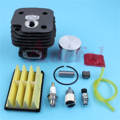 52MM NIKASIL Cylinder Piston Air Filter Valve Kit For HUSQVARNA 61 268