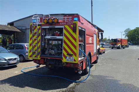 B1 Brand Im Freien Feuerwehr Gemeinde Kahl