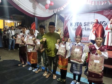 Malam Puncak Peringatan Hut Ri Di Kotasepang Berlangsung Meriah