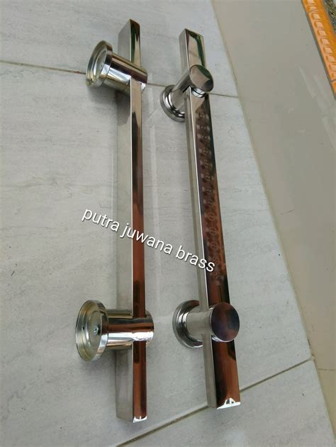 Jual Handle Pintu Rumah Tarikan Gagang Stainless 45 Cm Minimalis Di