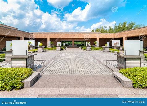 Chicago Botanic Garden Bonsai Collection Area Usa Stock Image Image