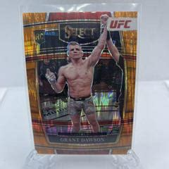 Grant Dawson Orange Flash 1 Prices 2022 Panini Select UFC Ufc Cards