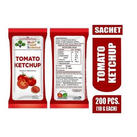 Tomato Ketchup Sachets At Best Price In India