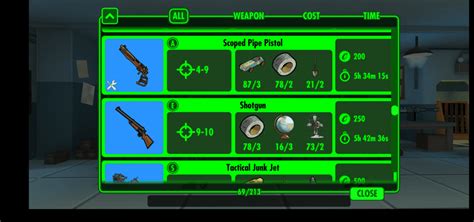 Fallout Shelter Best Weapons Guide Wasteland Gamers