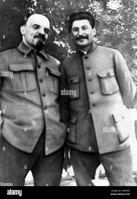 Lenin stalin Black and White Stock Photos & Images - Alamy