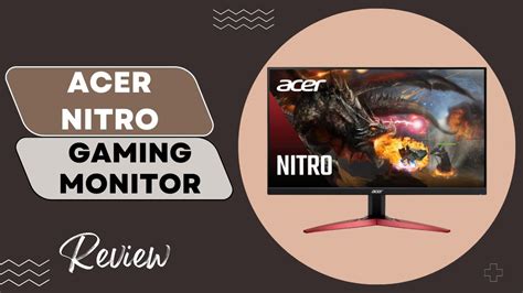 Acer Nitro Kg Y Sbiip Full Hd Va Gaming Monitor Review Youtube