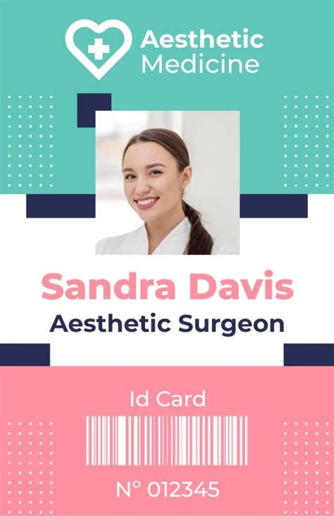 Medical Id Card Maker Scannable Id Card Maker Id Card News Online