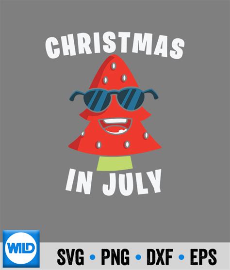 Christmas In July SVG Christmas In July Summer Xmas Decoration Funny