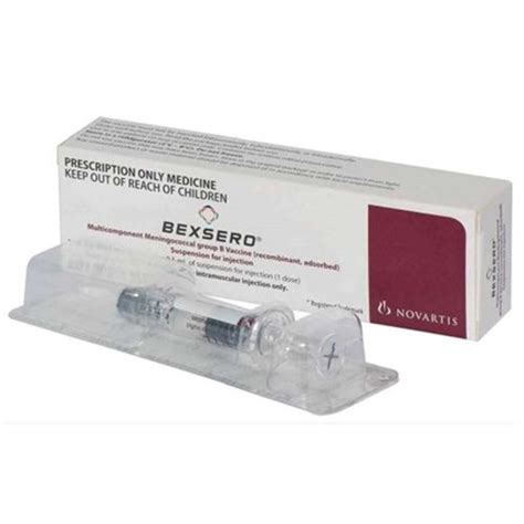 Vaccine Bexsero Meningococcal Group B PFS RD SSS Australia SSS