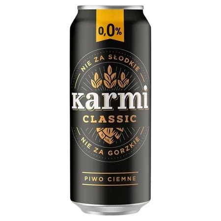 Karmi Classic Piwo ciemne bezalkoholowe 500 ml 25 ДЕШЕВШЕ акція