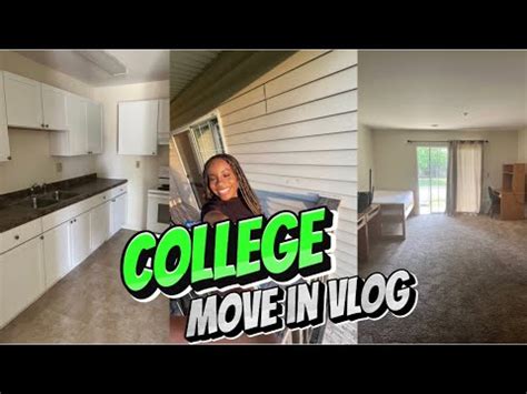 MOVE INTO MY COLLEGE APARTMENT W ME Olivet Nazarene University YouTube