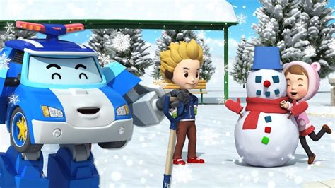 Snow Day Safety Seriesrobocar Poli Best Traffic Safety Serisa Snowy