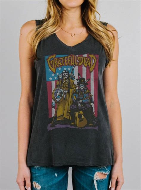 Grateful Dead Tank Tops Womens Clothes For Women Womens Tops Women