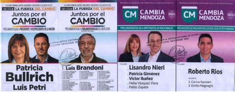 Paso 2023 Estas Son Las Boletas Oficializadas Para Las Elecciones Nacionales En Mendoza