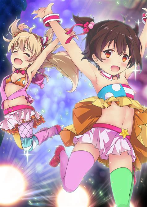 Jougasaki Rika And Akagi Miria Idolmaster And 1 More Drawn By Chiyami