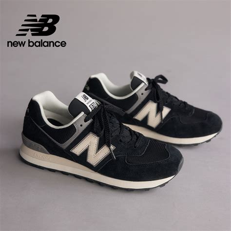 貳柒商店 New Balance 574 Nb574 男款 黑色 復古 麂皮 休閒鞋 經典 U574ll2 蝦皮購物