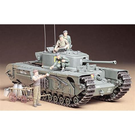 Tamiya 35210 British Churchill Mkvii 135 Scale Model Junction