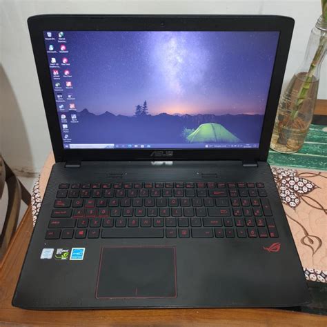 Jual Laptop Gaming Asus Rog Gl Vx Core I Hq Gtx M Gb