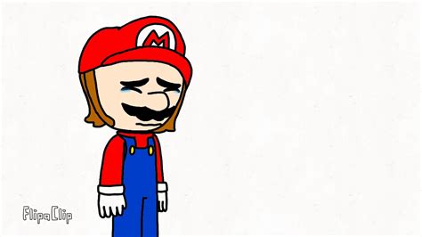 Mario Crying Animation Test Youtube