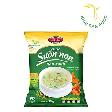 TP Cháo Sườn Non Đậu Xanh 50g - Khải San Food