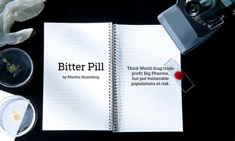 Bitter Pill Pharmaceutical Drug Trials Freedom Magazine