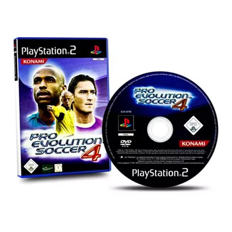 Jeu Ps2 Pes 4 Pro Evolution Soccer 4 Avec Emballage Dorigine Sans