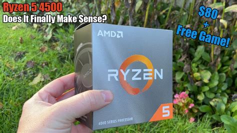 The Ryzen 5 4500 Is Amds Cheapest 6 Core Cpu Finally Worth Buying Youtube