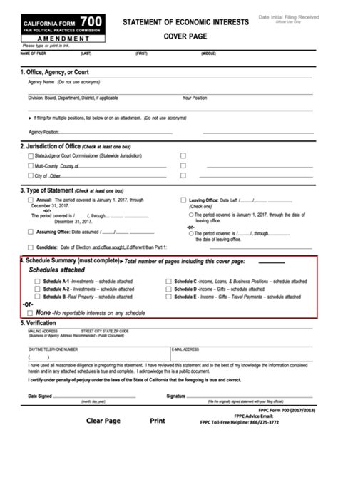 Standard Form 700 Printable Version Printable Forms Free Online