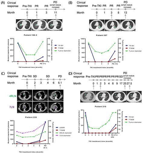 Dynamics Of Egfr Mutations In Plasma Recapitulates The Clinical