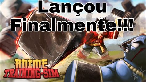 Lançou novo jogo do daireb Anime Training Simulator roblox YouTube