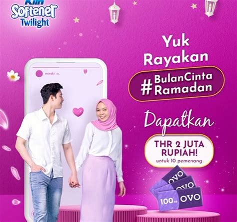 Kuis Bulan Cinta Ramadan Berhadiah Thr Ovo Total Juta Rupiah