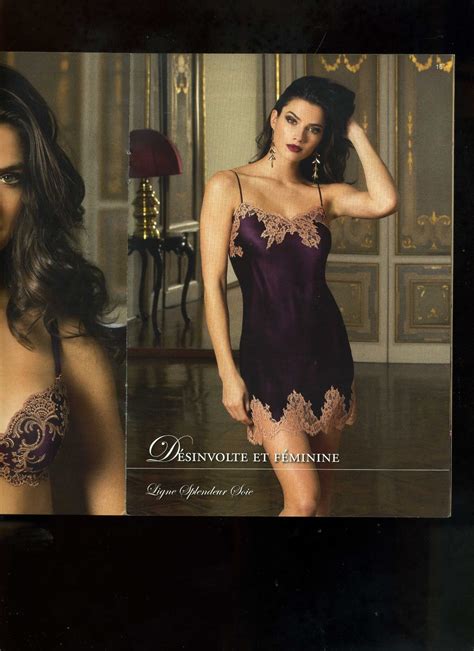 Lise Charmel Catalog Lingerie Lookbook Sexy Model France Rare On