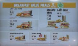 Burger King NZ Menu Prices