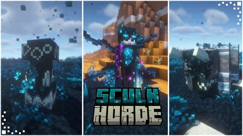 Sculk Horde Minecraft Mod Showcase Difficulty Mod Sculk Revamp