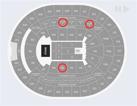 Bell Centre Seating Chart With Seat Numbers | Elcho Table