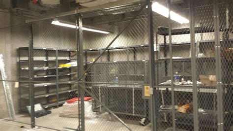 Woven Wire Partition Security Cages Bronx Lockersusa