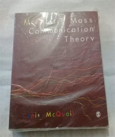 Jual Mcquails Mass Communications Theory 6th Edition By Denis Mcquail