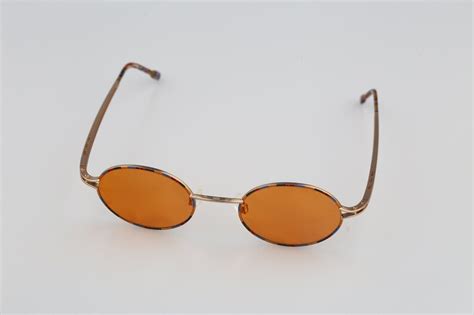 Small Round Sunglasses Men Robert Rudger 1600 146 C0 Vintage Etsy