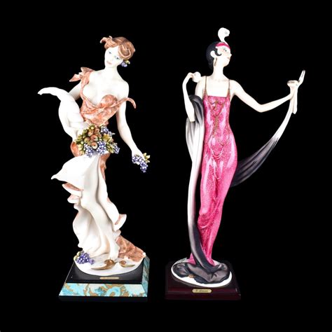 Two 2 Giuseppe Armani Polychrome Figurines Kodner Auctions