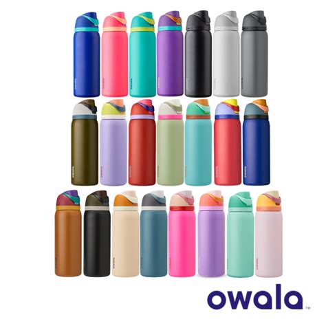 Owala Freesip Insulated Stainless Steel Water Bottle With Locking Push