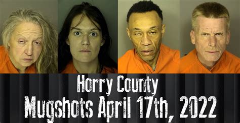 Horry County Mugshots April 17th 2022 Wfxb