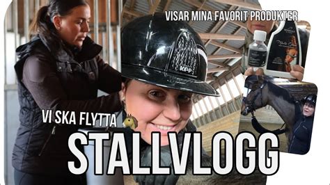 Stallvlogg Vi Ska Flytta Youtube