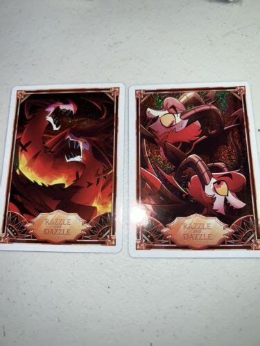 2 Cards Razzle And Dazzle Big Demon Small Form 34 33 Hazbin Hotel