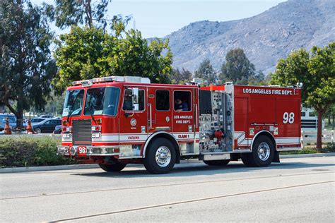 Los Angeles Fire Department Engine 98 A Huge Thank You To Flickr